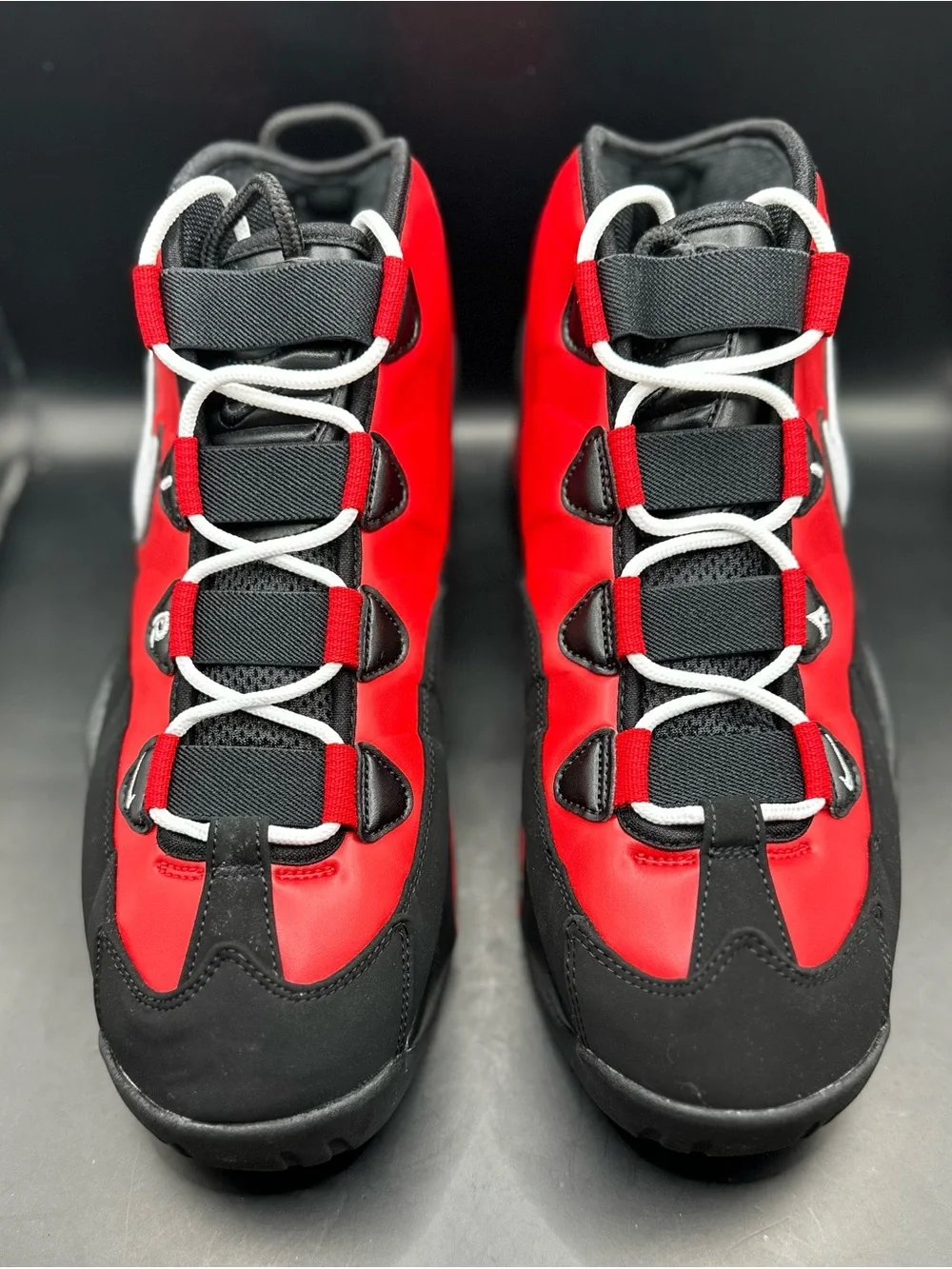 Nike Air Max Uptempo ‘95 Bulls Away Men’s Sz 10 (NEW) CK0892 600 Red Blk No Box